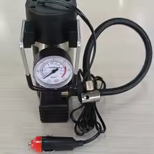 48-96V Portable Air Compressor with Digital Gauge - Heavy Duty Pump,
