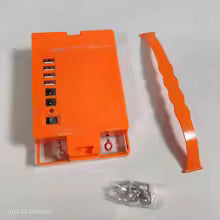 Multi functional mobile power bank with USB fast charging battery 12V20A, equipped with LED lights and digital display screen